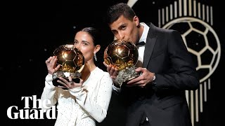 Rodri and Bonmatí win Ballons d’Or as Real Madrid boycott ceremony [upl. by Aytac]