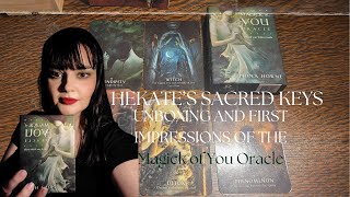 Hekates Sacred Keys Unboxing and First Impressions of the Magick of You Oracle [upl. by Porter]