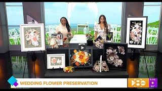 Wedding Flower Preservation with dbandrea ®  Good Morning Texas [upl. by Roddy]