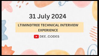 LTI Mindtree Latest Interview Experience  Freshers  LTI Mindtree latest questions  OnCampus [upl. by Arihsat]