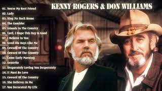 Don Williams Kenny Rogers Greatest Hits Collection  Old Country Hits  Youre my best friend Lady [upl. by Granville]