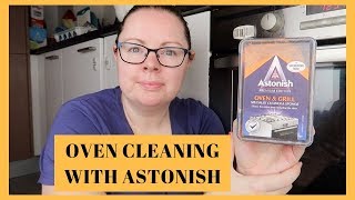 OVEN CLEANING WITH ASTONISH OVEN amp GRILL [upl. by Doble]