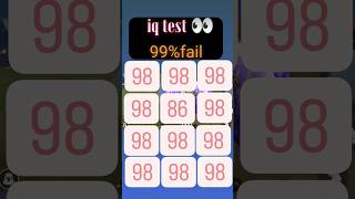 IQ test 😱👺 trending subscribe new viral funny TotalGaming093 shorts tseries like love [upl. by Urbana]