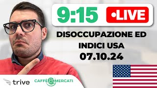 BUSTE PAGA e DISOCCUPAZIONE STATI UNITI Cosa aspettarsi da SampP 500 e NASDAQ [upl. by Awuhsoj]