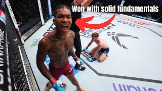 This Is How Malcolm Wellmaker Earned his UFC Contract Film Study 2 [upl. by Zipnick510]