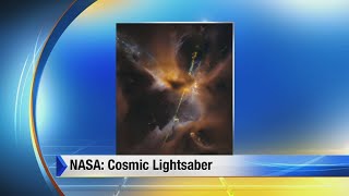 New NASA picture A celestial lightsaber [upl. by Ococ818]