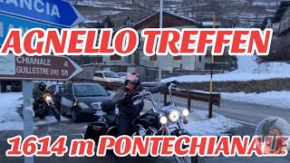 “AGNELLO TREFFEN” RADUNO MOTOCICLISTICO PIÙ ALTO D’EUROPA 1614 m Pontechianale valle Varaita CN [upl. by Hebel]