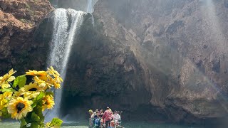 Ouzoud Waterfall Boat Ride 🚤 [upl. by Bibby399]