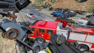 All NPC Highway Top Speed Drving  Grand Theft Auto V 2024 [upl. by Sueahccaz]