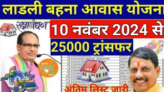 Ladli behna awas yojana mp 2024  ladli behna yojana new update  महिलाओं को पहले मिलेगा राखी उपहार [upl. by Hernardo]