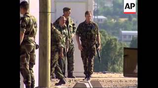 MACEDONIA YUGOSLAV amp NATO GENERALS KOSOVO TALKS 3 [upl. by Soloma]