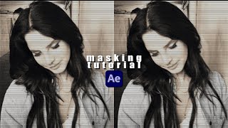 AFTER EFFECTS MASKING TUTORIAL [upl. by Amaral]