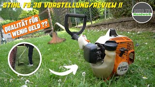 Qualität für wenig Geld STIHL FS 38 Vorstellung  review  Start Up Mähkopf auffüllen  Niko TV [upl. by Leahcimsemaj259]