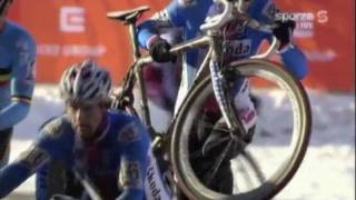 WC Cyclocross Tabor 2010  Zdenek Stybar HD [upl. by Novahs990]