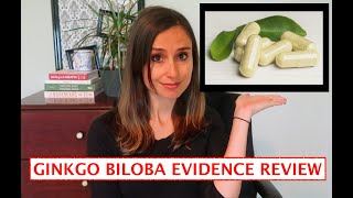 GINKGO BILOBA Memory Benefits  NEUROLOGIST review of Ginkgo Biloba [upl. by Welcome220]