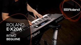 Roland EX20A – Ritmo “Beguine” Bolero  Demonstração [upl. by Curzon680]