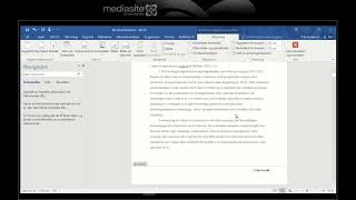 Formatering av oppgaver i Word sidetall [upl. by Annawik29]