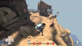 TF2 plupward  Rocket Jumping spawn to spawn [upl. by Nimar147]