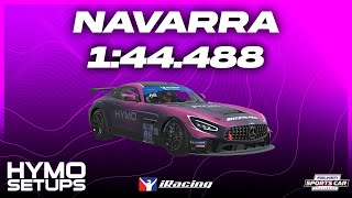 iRacing Hotlap  Mercedes AMG GT4  Navarra Speed Circuit  FTSC  2024 S3 Week 5 [upl. by Chicky956]