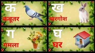 Learn Hindi varnamala pictures and videos  Hindi varnamala [upl. by Piggy]