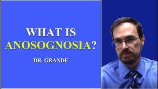 What is Anosognosia [upl. by Hedi]