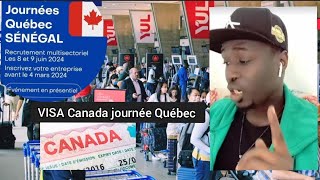 Bonne nouvelle pour obtenir un Visa Canada journée Québec [upl. by Alsi]