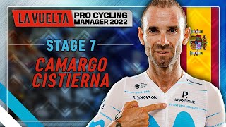 La Vuelta 2022  Stage 7  Camargo  Cistierna  Pro Cycling Manager 2022 [upl. by Aniat777]