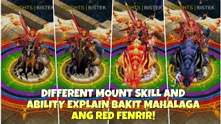 Paano Ma Activate Ang Fenrir Skill and different mount Ability Explained MU Dragon Adventure [upl. by Aim]