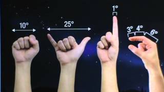 How to measure the night sky with your hands [upl. by North]