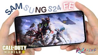 Samsung Galaxy S24 FE Call of Duty Mobile Gaming Review  FPS amp Battery test [upl. by Burman]