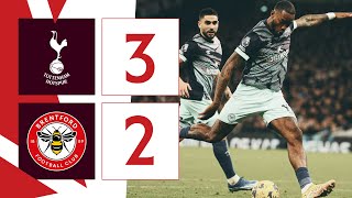 Toney scores but Spurs win derby 😤  Tottenham Hotspur 32 Brentford  Premier League Highlights [upl. by Abdulla]