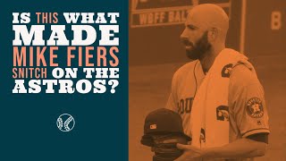 Was this the exact moment Mike Fiers decided to snitch on the Astros [upl. by Akila881]