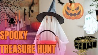 Spooky treasure hunt Adventure  Ghost for kids  scary pranks 👻 [upl. by Penelope]