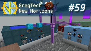 Ore Processing v idk the AE2 one  GregTech New Horizons S2  59 [upl. by Zanas]