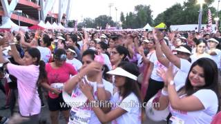 Pinkathon a healthy initiative for Indian women [upl. by Yrrok]