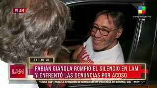 Fabián Gianola rompió el silencio y enfrentó las denuncias por acoso [upl. by Ymaj]