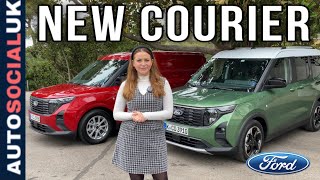 NEW Ford Tourneo Courier amp Transit Courier  2024 changes amp test drive UK [upl. by Noj]