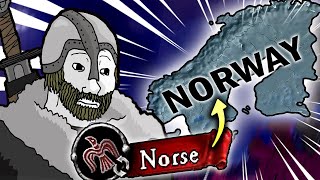 I REVIVED The RAREST RELIGION in EU4 as Norway [upl. by Bonnibelle289]