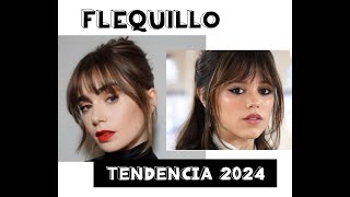 FLEQUILLO EN TENDENCIA 2024COMO CORTAR EL FLEQUILLO [upl. by Gusta190]