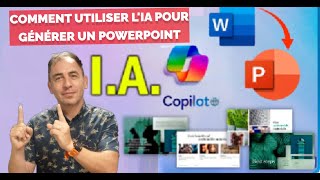 Comment utiliser lIntelligence Artificielle pour Générer un Powerpoint gratuit [upl. by Saturday]