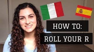 How to Roll Your Rs  You Already Know How For Italian Spanish etc [upl. by Bowyer]