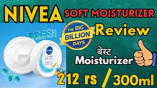 Big billion days sale  Nivea Soft Light Moisturizing Cream Review  For Face Body Hands [upl. by Streeto]