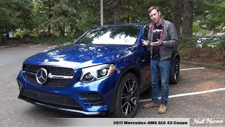 Review 2017 MercedesAMG GLC 43 Coupe [upl. by Innob291]