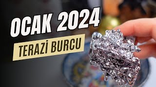 KHNY HARFLERİ ÇIKTI TERAZİ BURCU OCAK 2024 KURŞUN FALI [upl. by Geoffry]