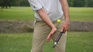 HOW THE WRISTS WORK IN THE GOLF SWING  EASY DRILL [upl. by Tdnarb]