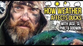 How to Scout Ducks with the Weather  Duck Hunting Tips amp Tricks [upl. by Ahsenot]