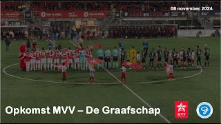 Opkomst MVV  De Graafschap 8 november 2024 [upl. by Eeneg]