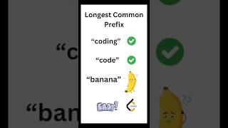 Leetcode 14  Longest Common Prefix 0ms Coding DSA Maths [upl. by Kallick]