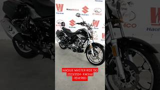 🔴INDISPONÍVEL🔴 HAOJUE MASTER RIDE 150 20232024 Único Dono [upl. by Lynnette]