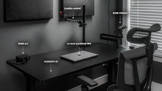 The Ultimate Minimalist Desk Setup for Creating Content [upl. by Eneleuqcaj401]